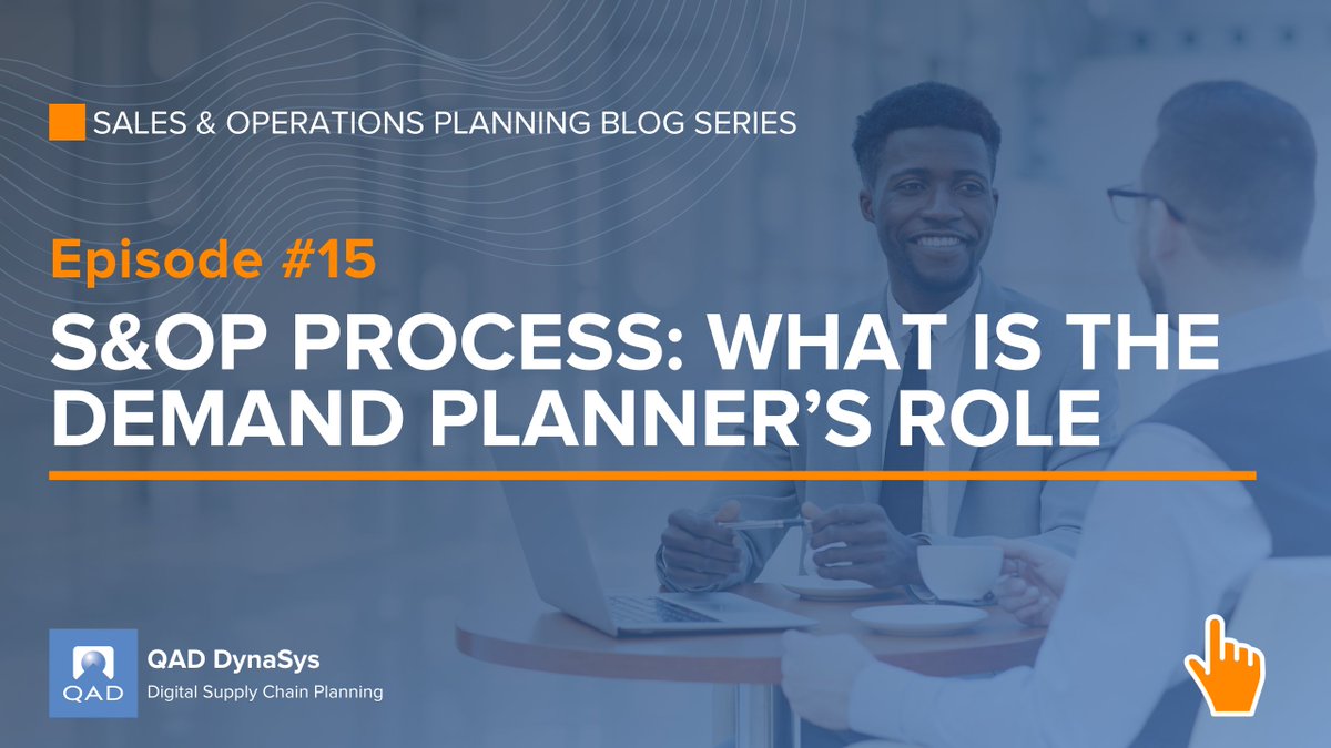 📣 [#SandOP BLOG SERIES] - Episode #15
❓ What is the Role of Demand Planner in the S&amp;OP Process?

📰 Read this short article: 
blog.dys.com/sop-process-wh…