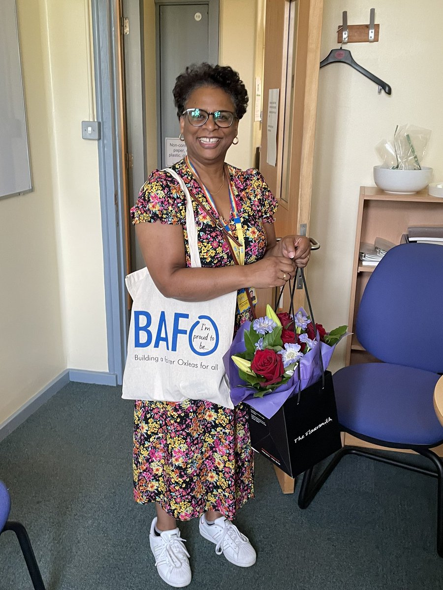 The wonderful Juliana was missed yesterday so it was a belated thank you for all of her fabulous BAFO efforts <a href="/OxleasNHS/">Oxleas NHS</a> @KazKent64 <a href="/tall_rachel/">Rachel Clare Evans</a>