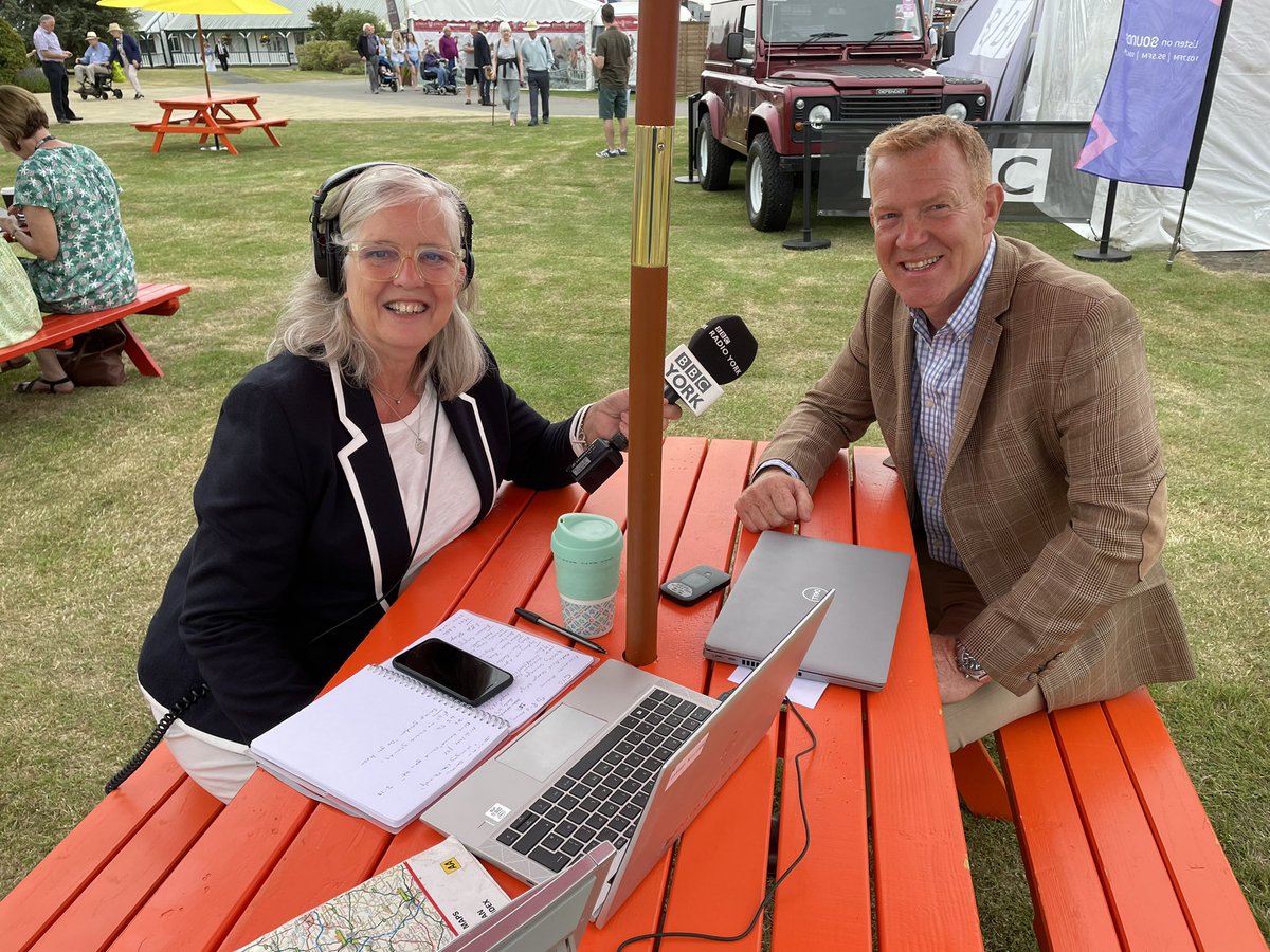 About to hear from @BBCCountryfile @AdamHenson chatting to @spanswicktweets @greatyorkshow @BBCYork