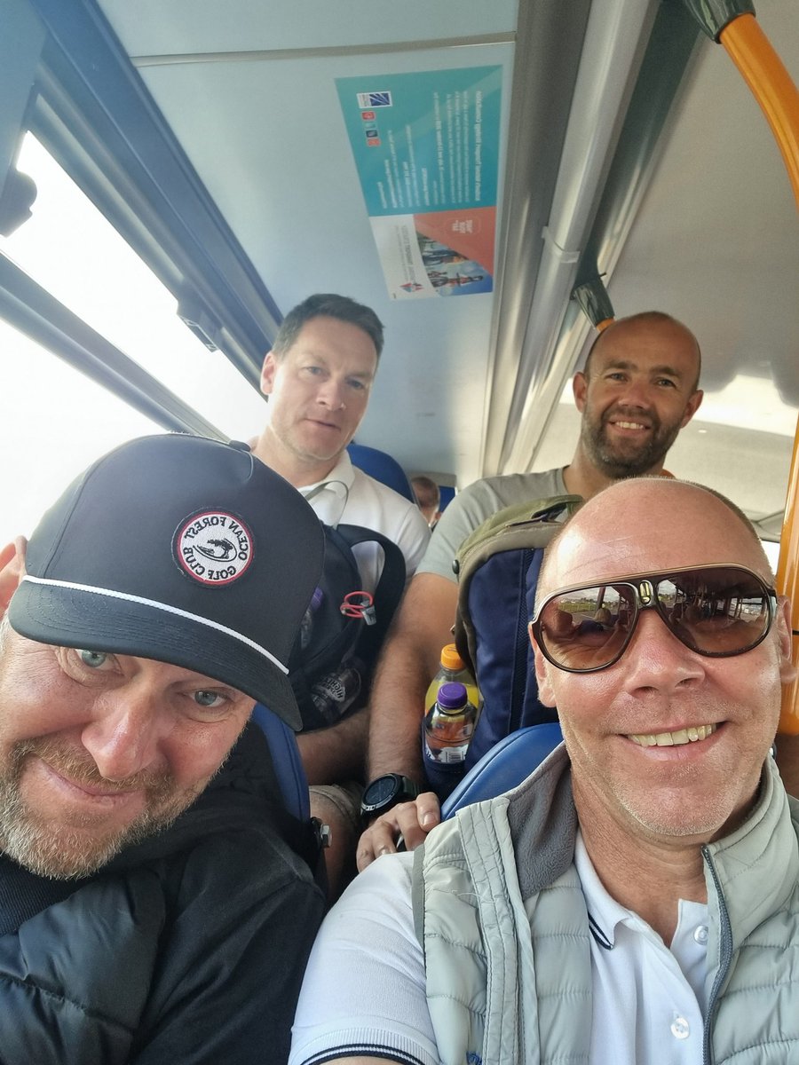 Day 2 <a href="/TheOpen/">The Open</a> ready! #BusWankers #PinkCapNiceTouch