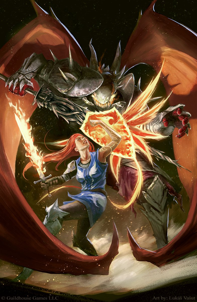 vasut_art's tweet photo. Hello! #PortfolioDay I'm a freelance illustrator who loves to paint fantasy characters and monsters. I do work for TTRPGs, comics and book covers. I would also love to do art for videogames.  
Always open for freelance work!
🎨: https://t.co/aizGau66e8
✉️: vasut.shuty@gmail.com https://t.co/HqoEF9DAQT