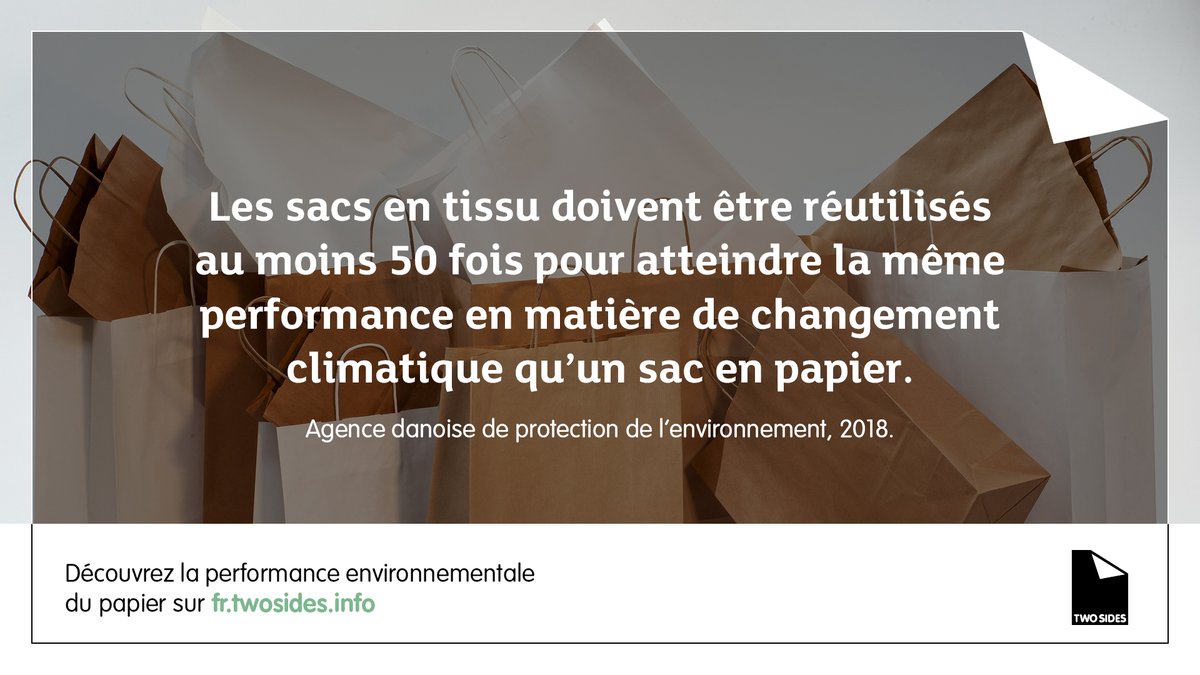 Twosides_FR's tweet image. #Papier et #environnement : luttez contre les idées reçues et le #greenwashing, découvrez les faits à l'occasion de la journée mondiale du sac en papier fr.twosides.info/Le-Mythe--lemb… #InternationalPaperBagDay #PaperBagDay #PaperBag #worldPaperBagDay #PaperBagDay2022