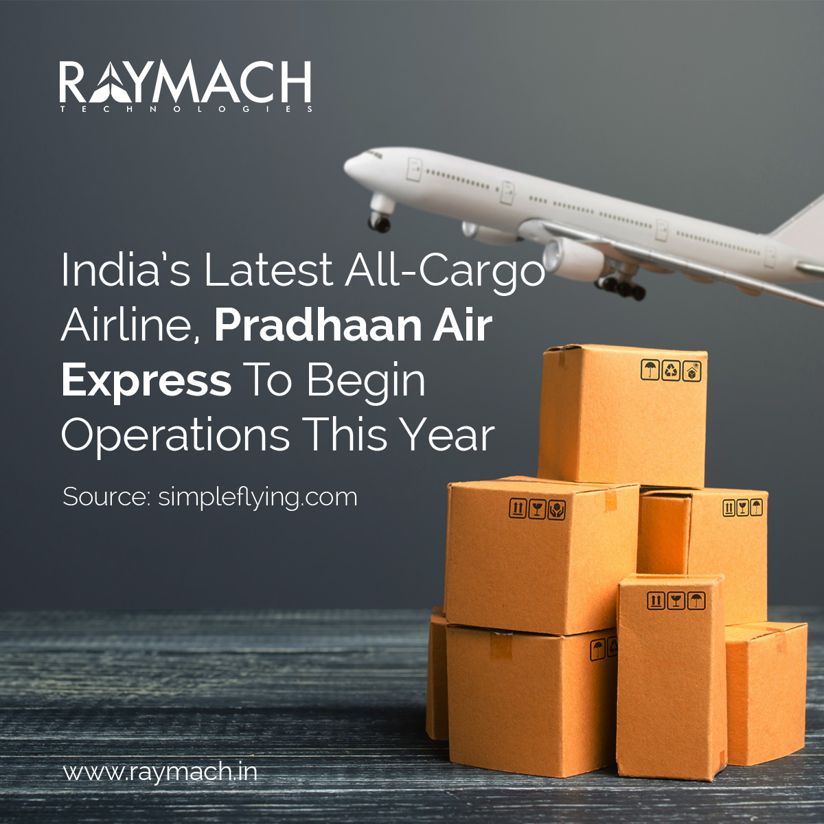 RaymachTech's tweet image. India is set to receive its newest cargo airline this year – Pradhaan Air Express. Pradhaan Air Express will begin commercial flight operations with the world’s first A320 converted freighter, reports agencies. 

#RayMachTech #PradhaanAir #AviationNews