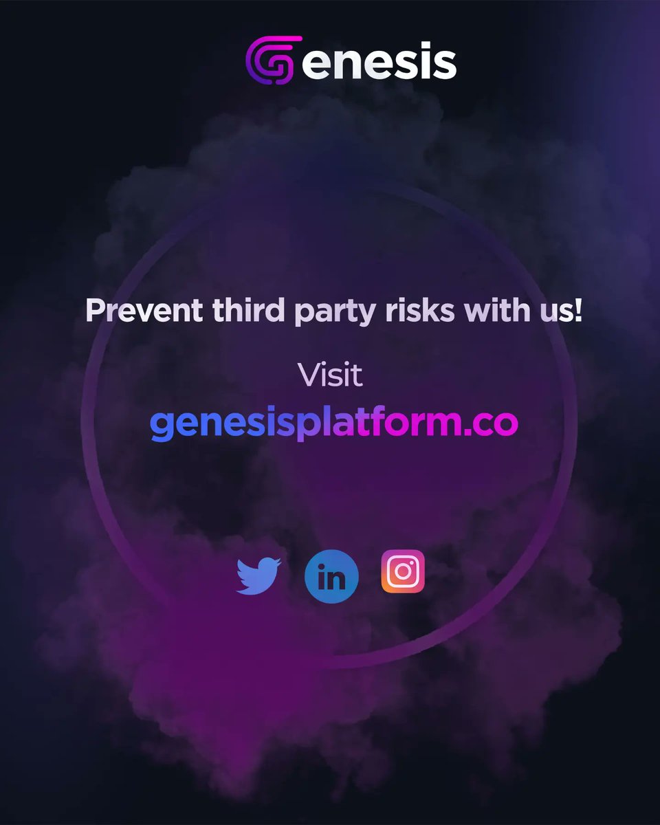 GenesisPlatform's tweet photo. https://t.co/4MZswN7zrr