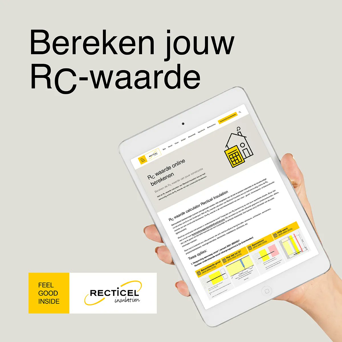 RecticelInsulNL's tweet photo. Ben jij bekend met onze online tool voor de berekening van de Rc-waarde? Ga naar rekentool https://t.co/86yrC3NueQ! Vragen over jouw berekening? Onze accountmanagers staan voor je klaar. #rcwaarde #isolatie #isoleren #PIR #RecticelNL #Recticelinsulation https://t.co/PQH1W2Tnzb