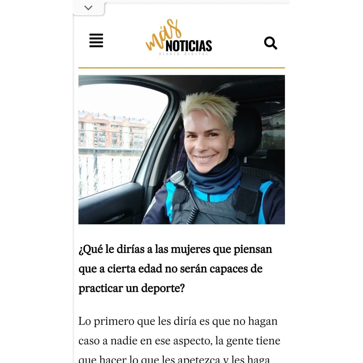 JudithObaya's tweet photo. Refrescando lo que es mi día a día desde hace unos años. 
Nueva entrevista en @DigitalMasNoticias 
"Me encanta no tener tiempo para aburrirme y ser feliz cada día haciendo lo que más me gusta"
https://t.co/0wymVhDhvh https://t.co/ahnJNnph1n