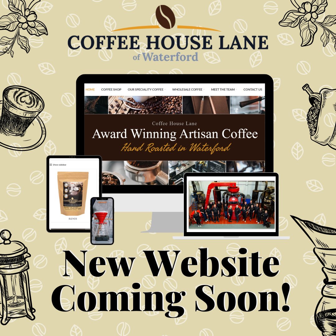 CoffeeHouseLane's tweet photo. So we are proud to announce that this week we are launching a brand-new website!
it will be our new online home of and we cannot wait for you to see all the new features.
#coffee #coffeetime #website #brandnew #brightlight #threeclicks https://t.co/tWMhzSXRhj