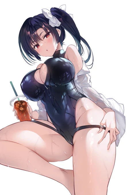 謎の紐が気になる会長 