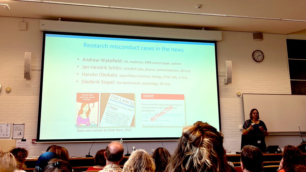 “It took 12 years of whistleblowers to really figure out what happened.”

Interesting opening keynote on “post-publication peer review” by Elisabeth Bik (<a href="/MicrobiomDigest/">Elisabeth Bik</a>). <a href="/ecsj2022/">ecsj2022</a>