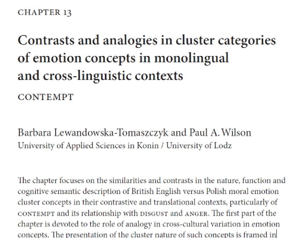 BltBarbara's tweet photo. New Benjamins volume 'Analogy and Contrast in Language - Perspectives from Cognitive Linguistics' -eds Karolina Krawczak, Barbara Lewandowska-Tomaszczyk, Marcin Grygiel https://t.co/94WnUtrlmX