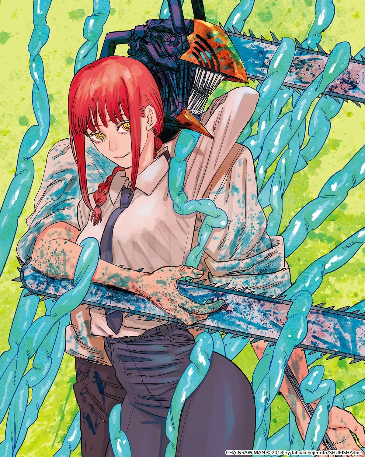 Volume. 2  Manga covers, Manga art, Chainsaw