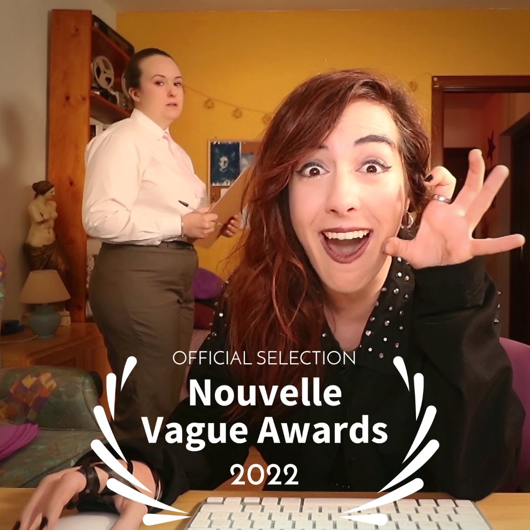 🔥😈 HELL NEWS!
Nuestra pequeña criatura, La Revolución de Odile, ha sido seleccionada en los Nouvelle Vague Awards, en la categoría de Dramedy. ¡Una alegría enorme formar parte de este festival! 🥳Enhorabuena a todos los proyectos seleccionados 🥰 
#TheRevolutionofOdile