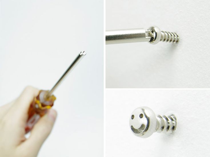 man_monton's tweet photo. เครื่องมือช่างก็น่ารักได้ "The smiley screw" จาก Yumakano Studio ญี่ปุ่น ออกแบบสกรูให้มีหัวเป็นหน้ายิ้ม ใช้คู่กับไขควงเข้าชุดกัน เปลี่ยนจากของที่เคยอยากซ่อนไม่ให้เห็น เป็นอยากโชว์
#ManMonton #Creative #Idea https://t.co/IFnsxqQTvT
