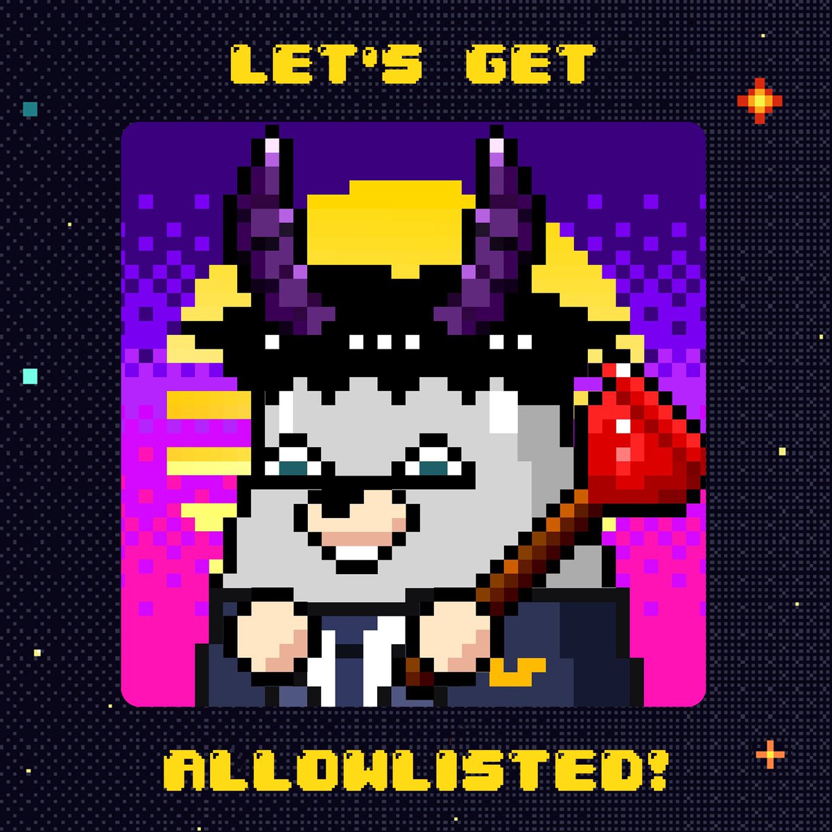 GM☀️ #crofam

Let's kick start the day with #goodvibesonly 

30 Allowlist Raffle! 🎉⛏💎

Draw in 24 hours. Let's Go 👉 giv.gg/A2aWsT