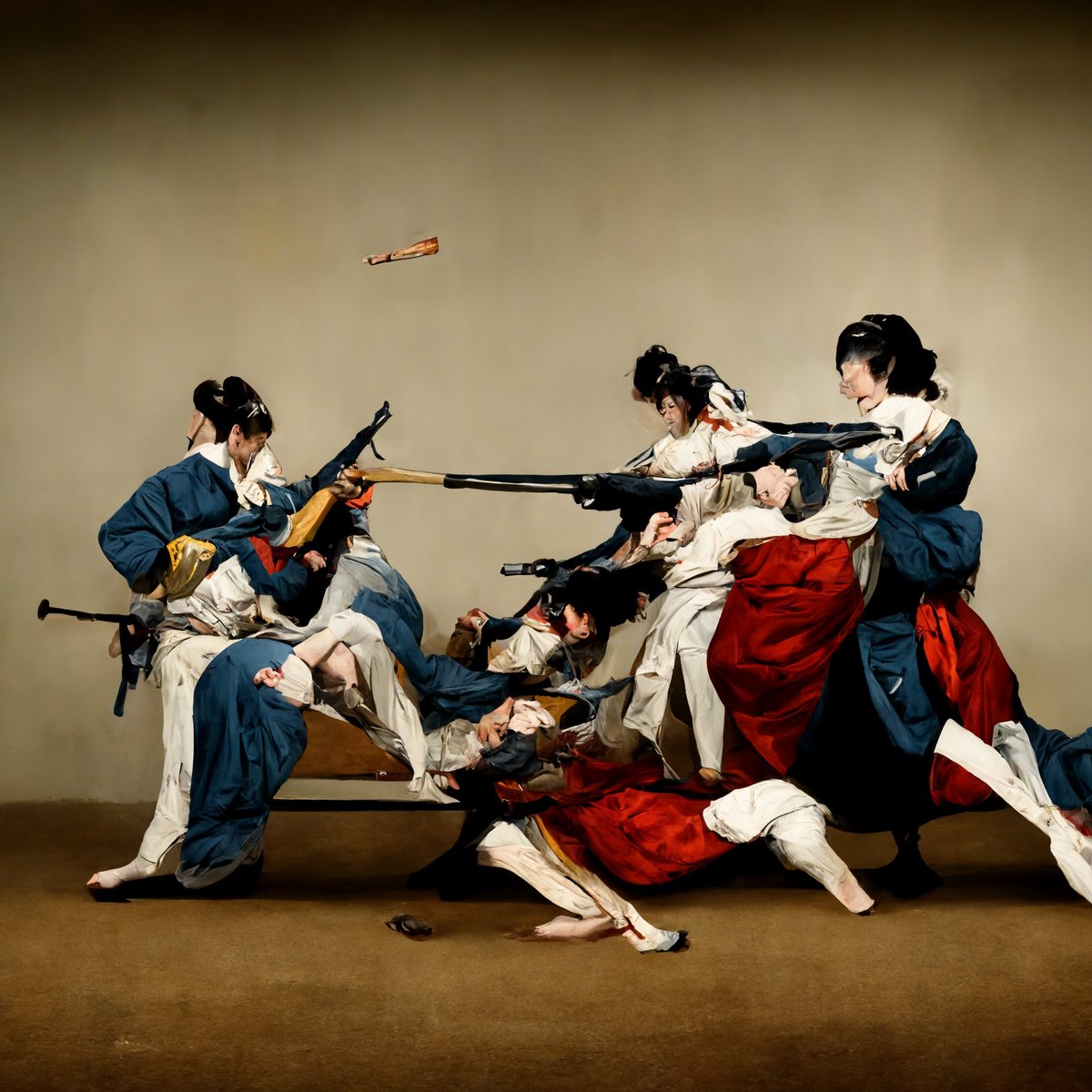 otherworld_xx's tweet photo. AI art in the style of Jacques-Louis David from Midjourney https://t.co/bMF9NwDUu1