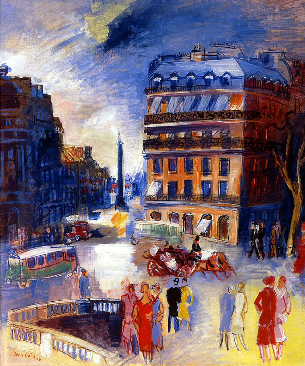 ParisArtDeVivre's tweet photo. 🖼️ #French #artist #JeanDufy's vision of the #ruedelapaix from the #placedelopera, one of his many great #paintings of #Paris - 1930. 🎨 🖌️
#iLoveParis #Parisjetaime @operadeparis #TBT #ThrowbackTuesday https://t.co/LTlT9TW3KG
