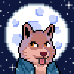 Pyro_eth's tweet photo. @SpaceGrouper #Moonrunners are already running to the moon #wolfpack #PawsUp https://t.co/aD0sRpSuCo