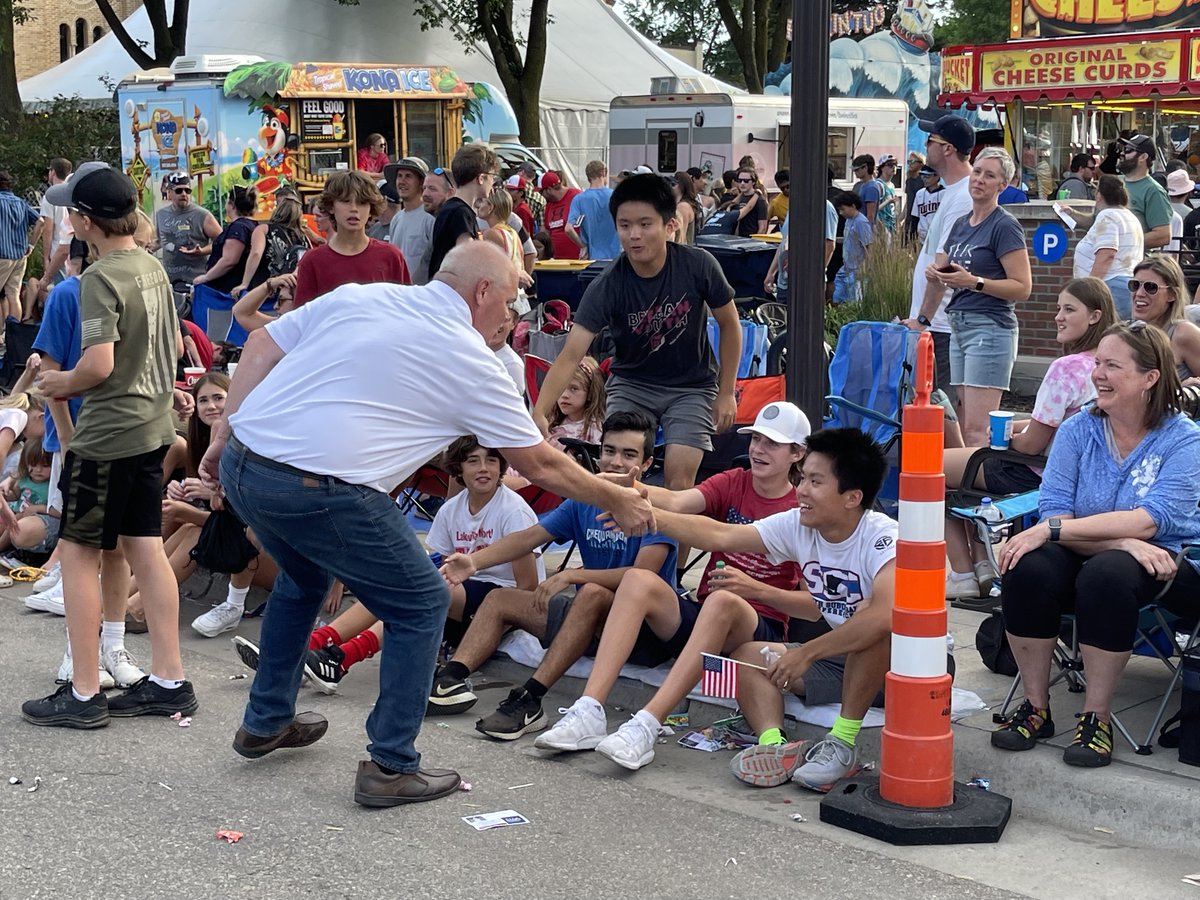 The best part of about the Pan-O-Prog parade was the opportunity to meet people. I know the greetings were quick, but I am more determined to work hard for the people of House 57A.
