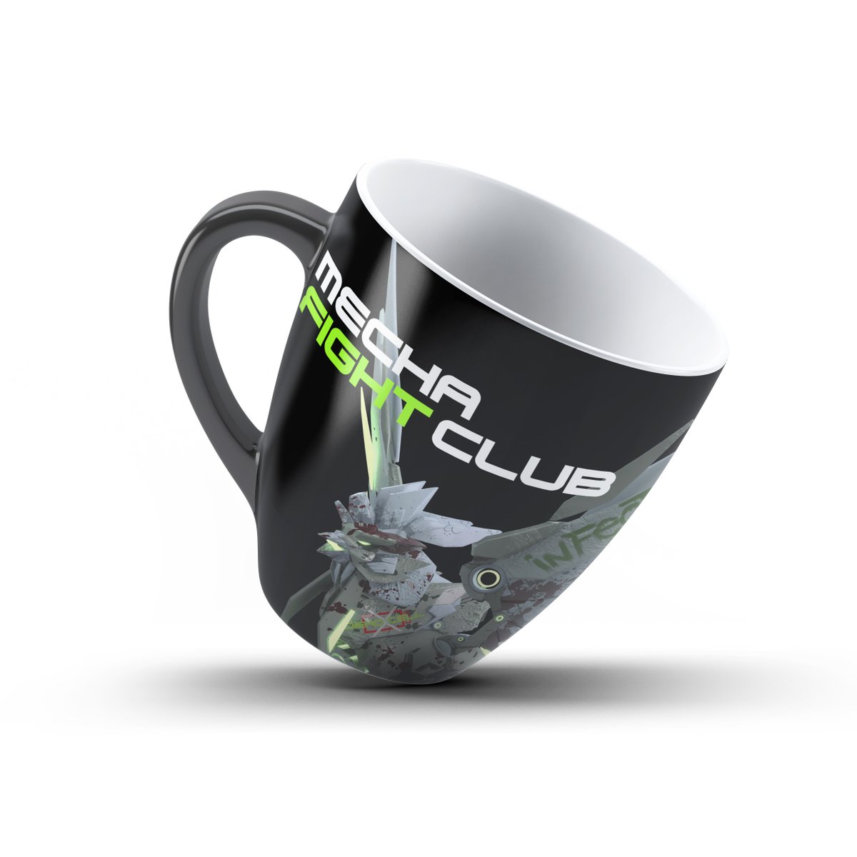 _CRYPTOX_'s tweet photo. @mechafightclub ☕️ I ordered myself a mug print, what do you think of my design?
 #mechaholics #mechafightclub #MFCMerchContest https://t.co/HUb7qEIDC2