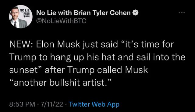 Imposter_Edits's tweet image. Wow, who would have figured two of the biggest attention-seeking narcissists would turn on each other?