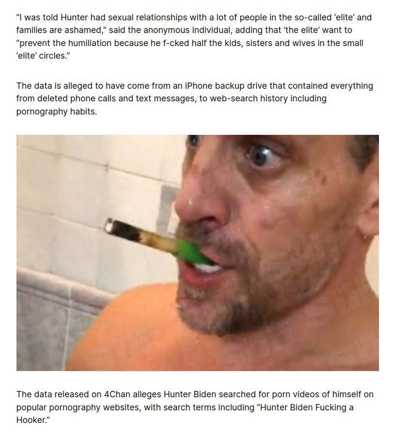 citizenj17's tweet photo. #Google is so woke: when you google Hunter Biden you get the clean version (Left) not his pics from his phone (right) #USA #Regime #1984twitter https://t.co/v0AGyI4oWu