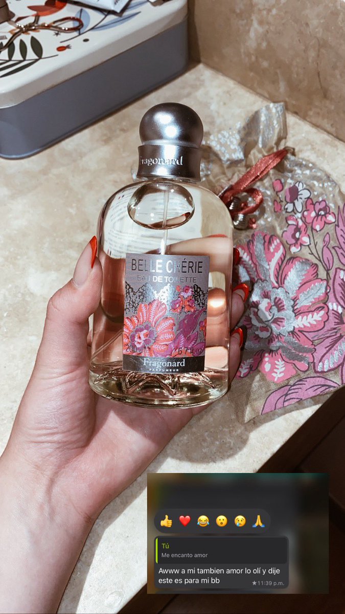 ¿Cómo están? ¿A ustedes ya les trajo su novio un perfume francés que al olerlo pensó que ustedes lo escogerían porque las conocen tan bien?