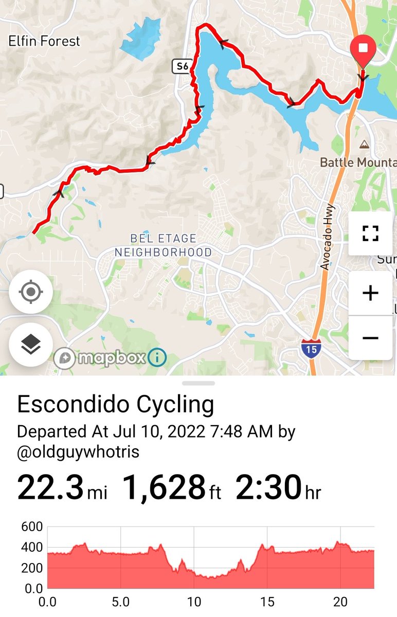 Leadville 100 MTB just over a month away so ramping up riding dirt again yesterday.  Water is super low because I think they are doing some work on the dam. #leadvillemtb100 #lakehodges #teamzoot #teamzootsocal