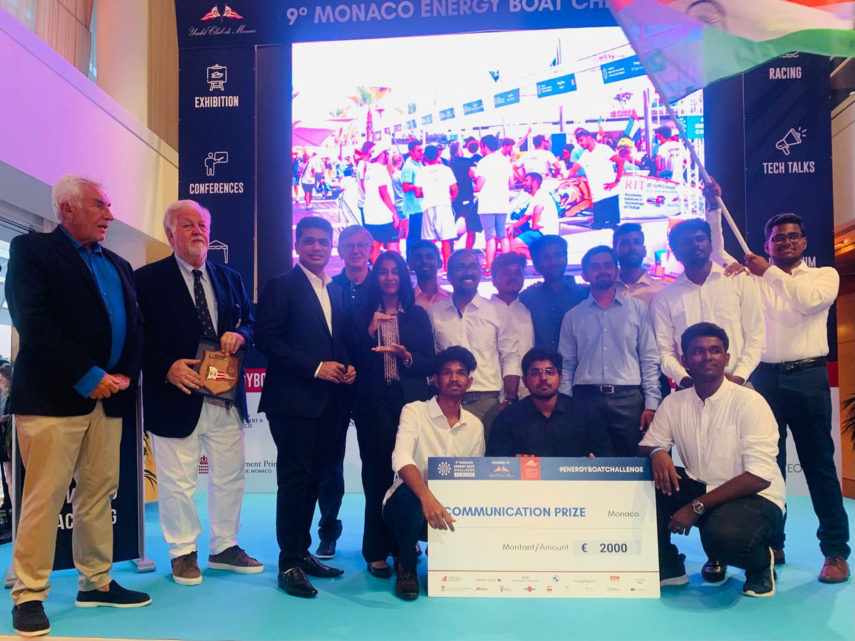 IFCCI1's tweet image. #IFCCI congratulates @TeamSeaSakthi for their brilliant performance in the Monaco Energy #boat #challenge where they came in 6th place among 16 international teams.
Supported by @sumeetanand22, H.E. Mr @JawedAshraf5, Ambassador of India to France &amp;amp; Monaco &amp;amp; our member companies
