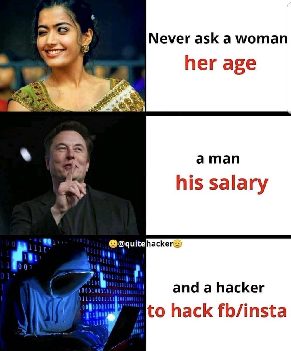 hackhunt_in's tweet photo. Well not sure about the first two, but who agrees on the third? It is quite frustrating isn't it Hackers? Or do you enjoy it? 

Let us know in the comments!

#HackHunt #HackHuntArmy #BugBounty #Cybersecurity #Hacker #EthicalHacker #BountyHunter #HuntHack #HackerHunter https://t.co/28uS3PtiZD
