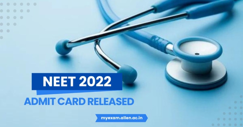 ALLENkota's tweet photo. #NEET2022AdmitCard
NEET-UG 2022 Admit Card Released; know how to download: https://t.co/ArdDrAtu37
#NEET2022 #AdmitCardReleased #NEET