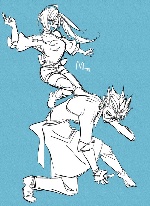 クリスタの3Dモデルと和解するために描いてるけどななおを男性モデルから無理やり書き起こしたのでまだ和解できてない 