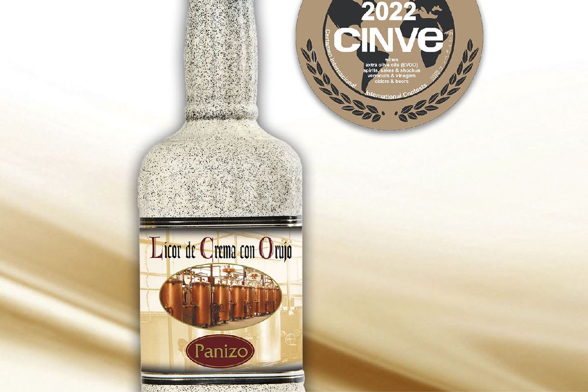 cyleconomica's tweet photo. .@OrujosPanizo, medalla de oro en los #CINVE con su Crema de Orujo https://t.co/FLyIMnB5he #empresas #agroalimentaación @CINVEcontest https://t.co/4oDps65lKQ