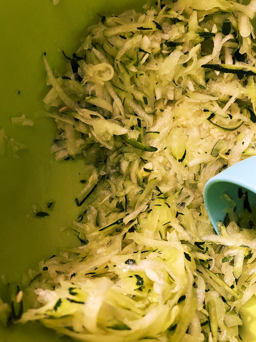 plantbasedvibes's tweet photo. a zucchini love story ππ»π
grabbed this zucchini from the farm the other day. shredded to about 9 cups total.
made 3 different zucchini breads, with and without walnuts & eggs. #plantbasedvibes #greenwithin #farming #zone7a #baking #growyourown https://t.co/KGfqtWp9kN