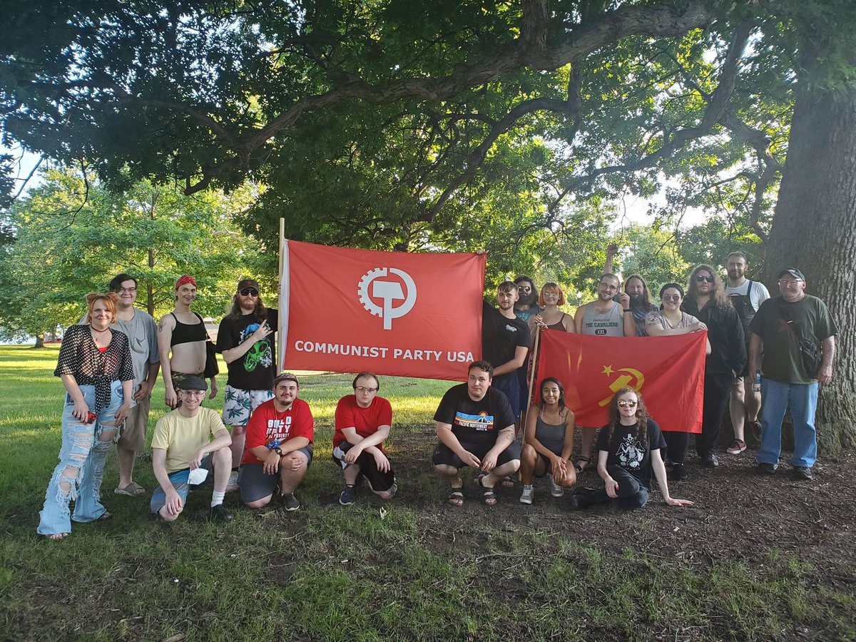 This month’s cookout was a great time.  Hanging out and having fun (over some great eats) is an important part of the struggles we’re comrades in.
“Community”; it’s in the name.

Shoutout to comrades who left earlier than this, and all the allies not in the pic ✊