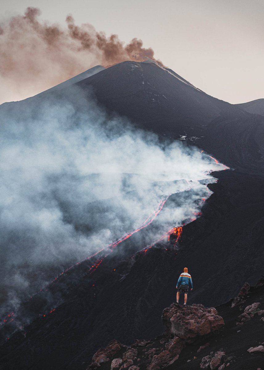 Volcanos feel fictional to me #travel #italy #nftphotography