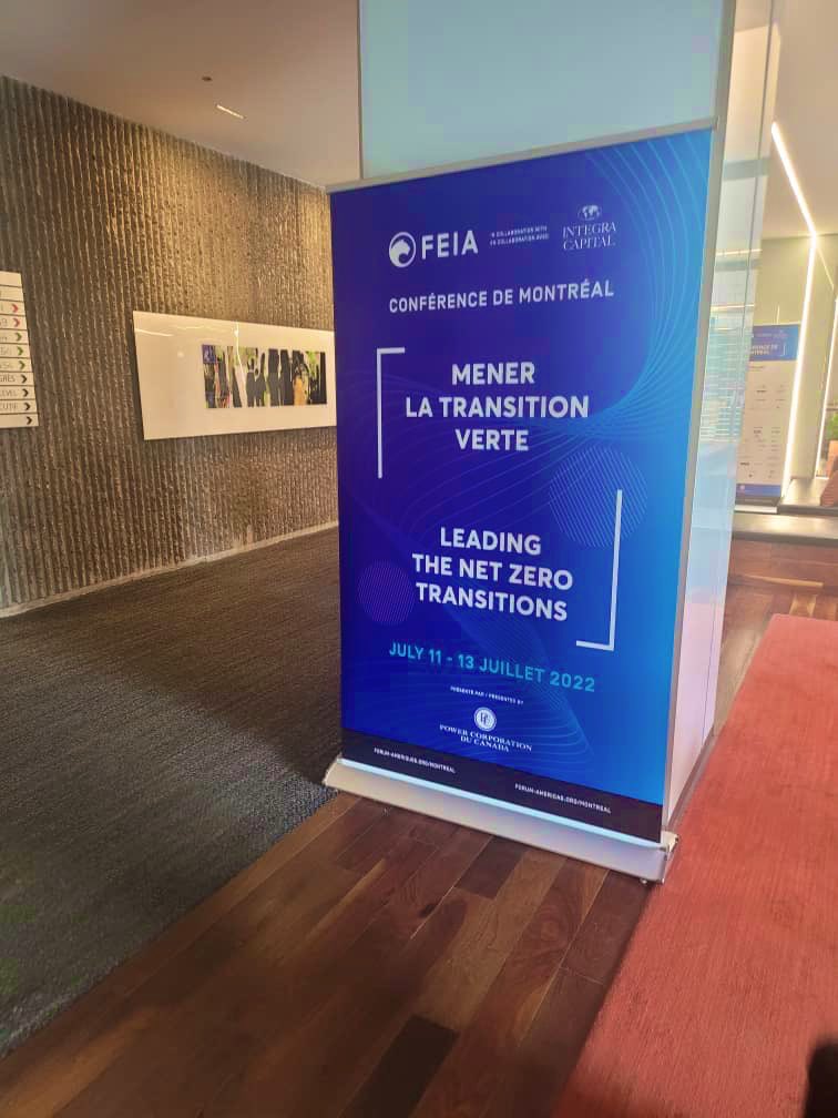 lacongoliza's tweet photo. Très honorée d’accueillir La délégation du Cabinet du Premier Ministre 🇨🇩  à Montréal 📍

Pour la Conférence @AmericasForum  
#ConfMTL  @BonaventureHTL  📍#Montreal  #Congo 

@PrimatureRDC 
Welcome to Canada 🇨🇦 
#Netzero #MTLconnect July 11-13 2022 https://t.co/KNxkMEzUUB