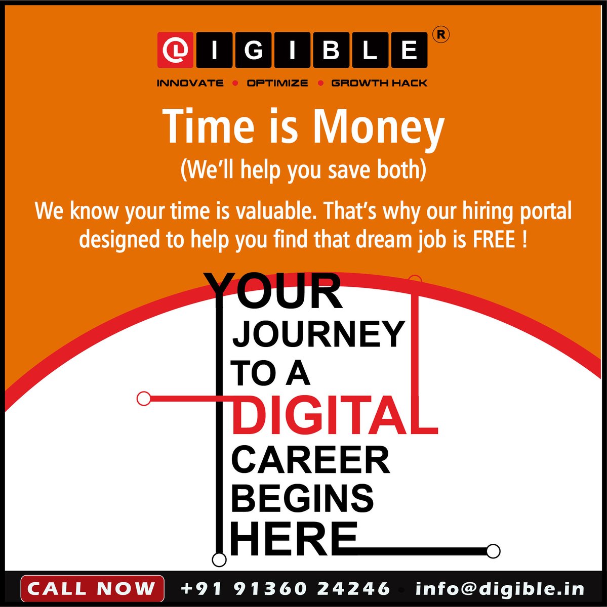 digible1's tweet photo. Are you a working professional unable to spare time during the week to update your digital skills?
Go DIGIBLE - Special Weekend Batches - Certified Digital Marketing Professional ™

Call Now to Register – 9136024246

#GoDigible #CertifiedDigitalMarketingProfessional
#Digible https://t.co/9f0ouhazGG