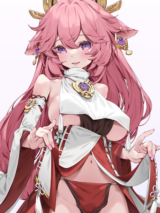 八重神子 Yae Miko 
Summer Suit ☀ 