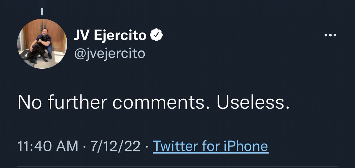 macronikki's tweet photo. JV Ejercito describing himself.
#JVisTheGoodOne LMFAO https://t.co/5t4USHX8vO