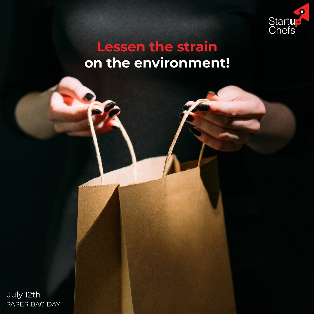 StartupChefs's tweet image. Go Green! Use Paper Bags! Do your Bit for the environment!
.
.
.
.
#paperbag #PaperBagDay #StartupChefs #saveenvironment #SaveSoil #savesoilsavelife #savelife #SaveLifeOnEarth #environment #peaceful