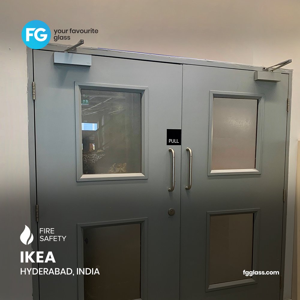 FGGlassInd's tweet image. IKEA,  HYDERABAD
SCHOTT PYRAN S 120-minute borosilicate fire-rated glass was chosen for all of the door assemblies at India's first IKEA store. 
Project Details: fgglass.com/project-detail…
#fgglass #fgprojects #teamfg #ArchitecturalGlass #Glass #firesafety