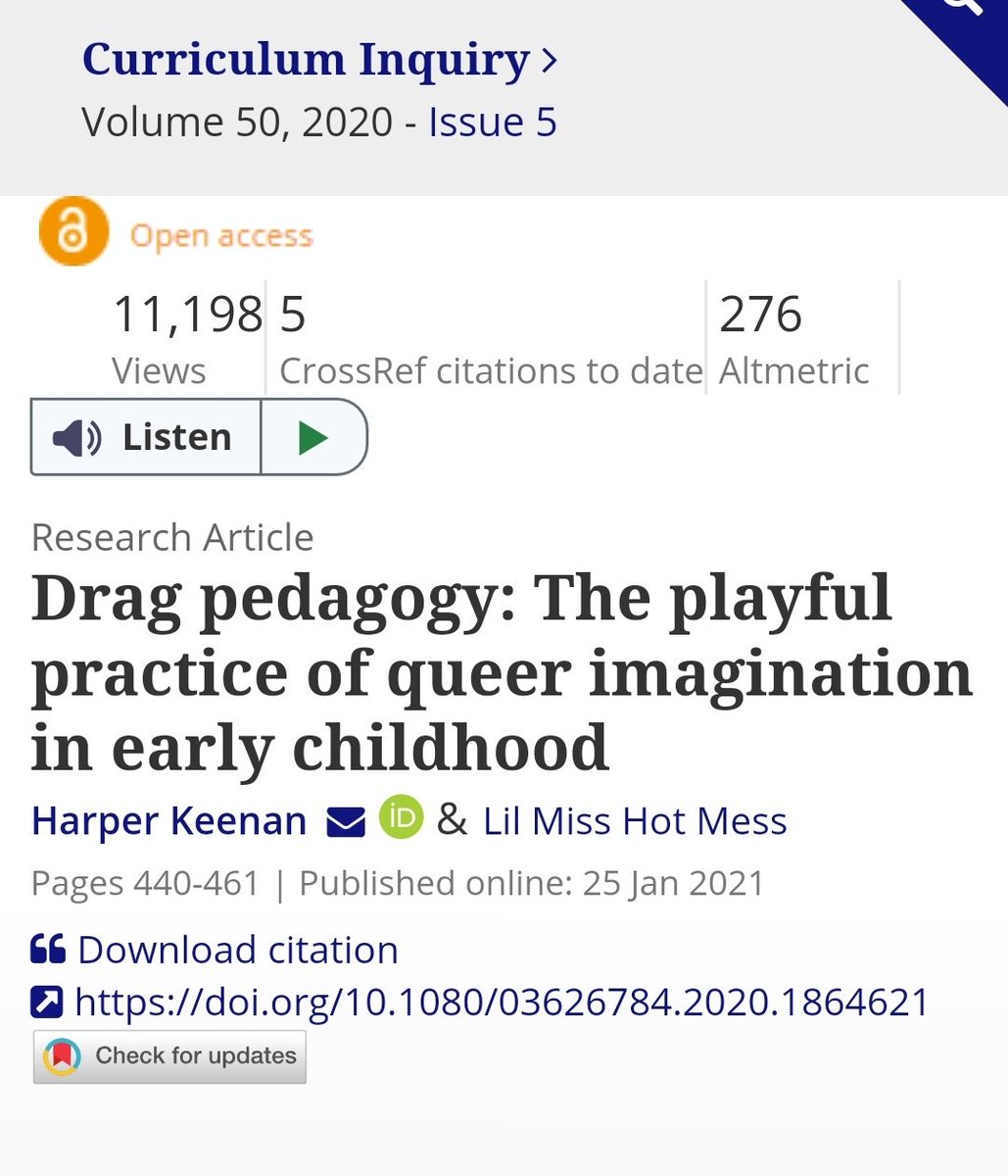 Strill12's tweet photo. @unban_me_elon @libsoftiktok This social science journal article says that "family friendly" just means they want families to be there, not that it's appropriate for kids. https://t.co/x02F7zP0np