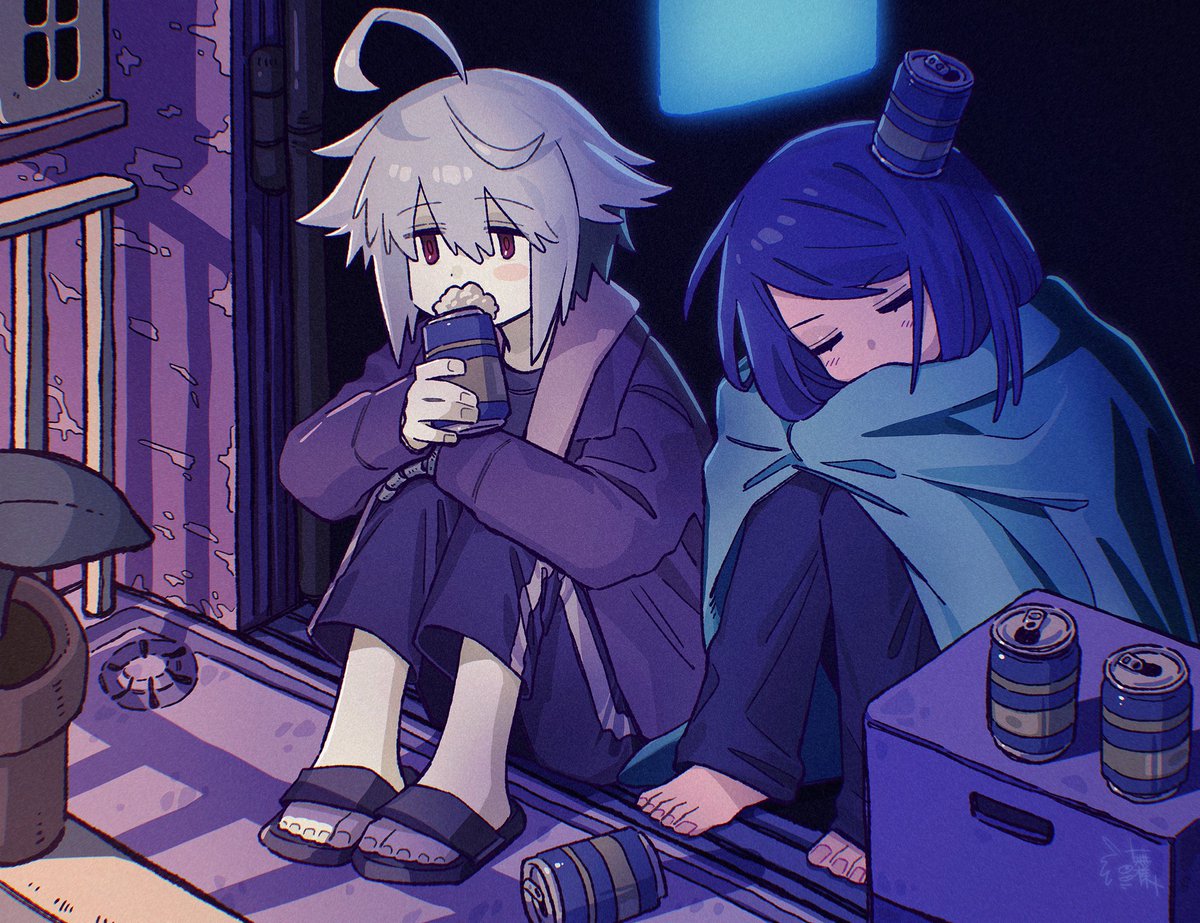 「chill

デイナ&ジル / #va11halla 」|くめしー†苦召無様†のイラスト