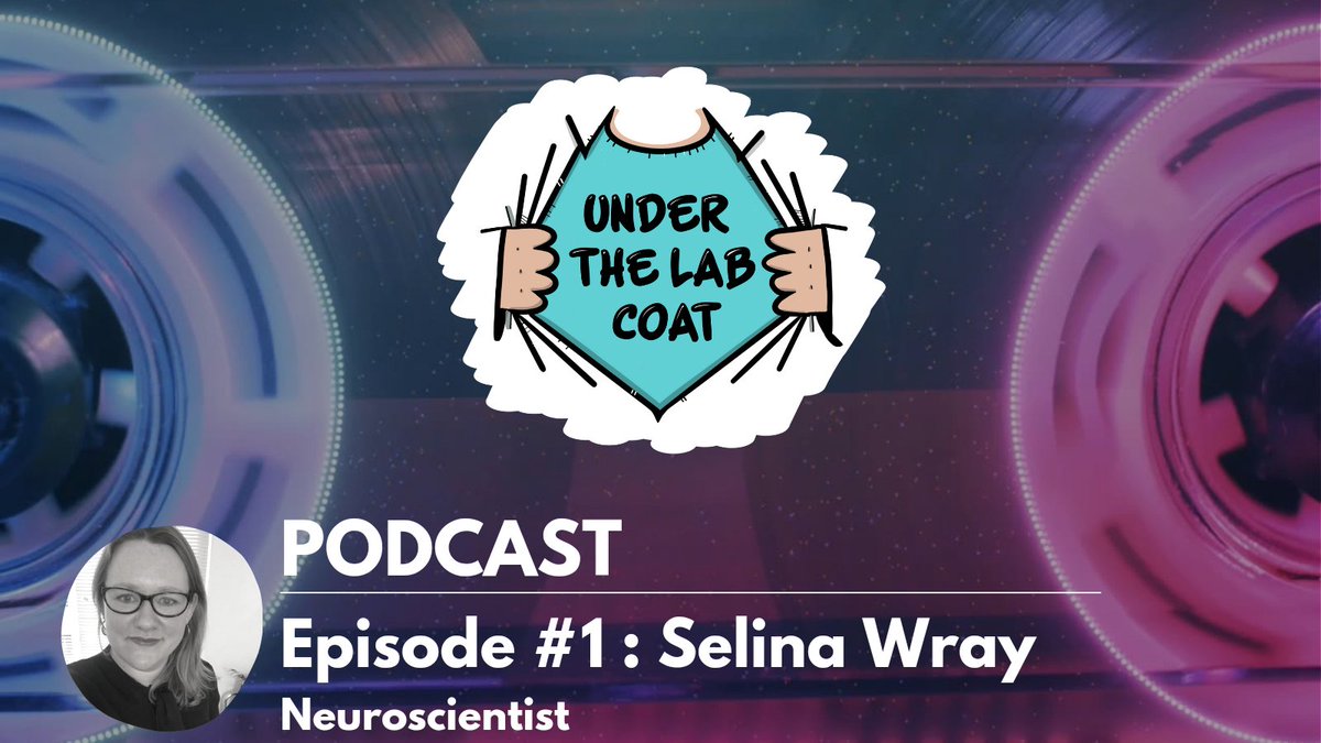 💥The very first episode is out!💥 🎙❤🥼This podcast starts with an amazing guest : @SelinaWray, neuroscientist at @ucl We talked about her studies, public engagement, running, music and much more! 🧠🏃‍♀️🐈🎵 🎧Platforms smartlink.ausha.co/under-the-lab-… 🎧Youtube youtu.be/it_l8lBOD7U