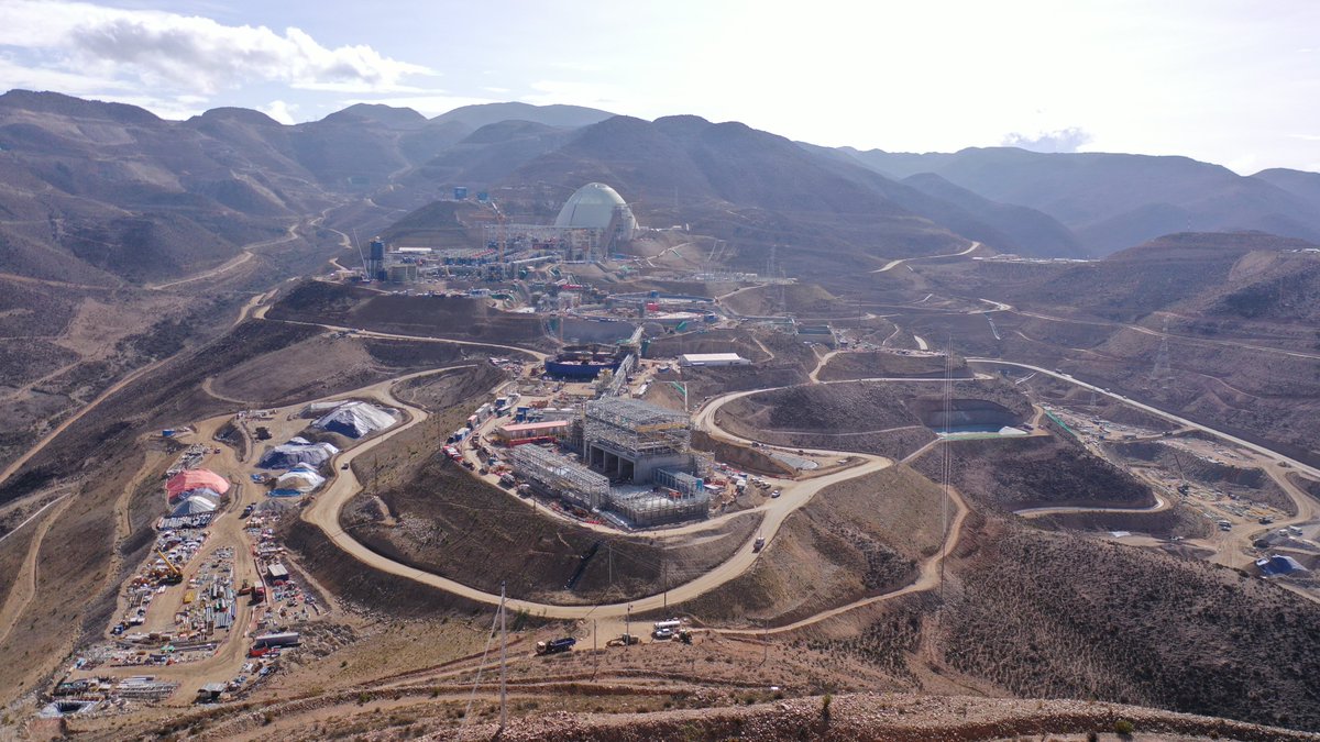 AngloAmerican's tweet photo. We have announced first production of copper concentrate from our Quellaveco project in Peru – a major milestone as Quellaveco nears completion ahead of receiving final regulatory clearance for commercial operations to begin.

Learn more here: https://t.co/0BrMaND6cq https://t.co/ehhZN43n6k