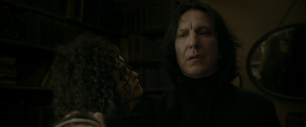 "If Draco should fail, will you yourself carry out the deed the Dark Lord has ordered Draco to perform?"

"...I will."