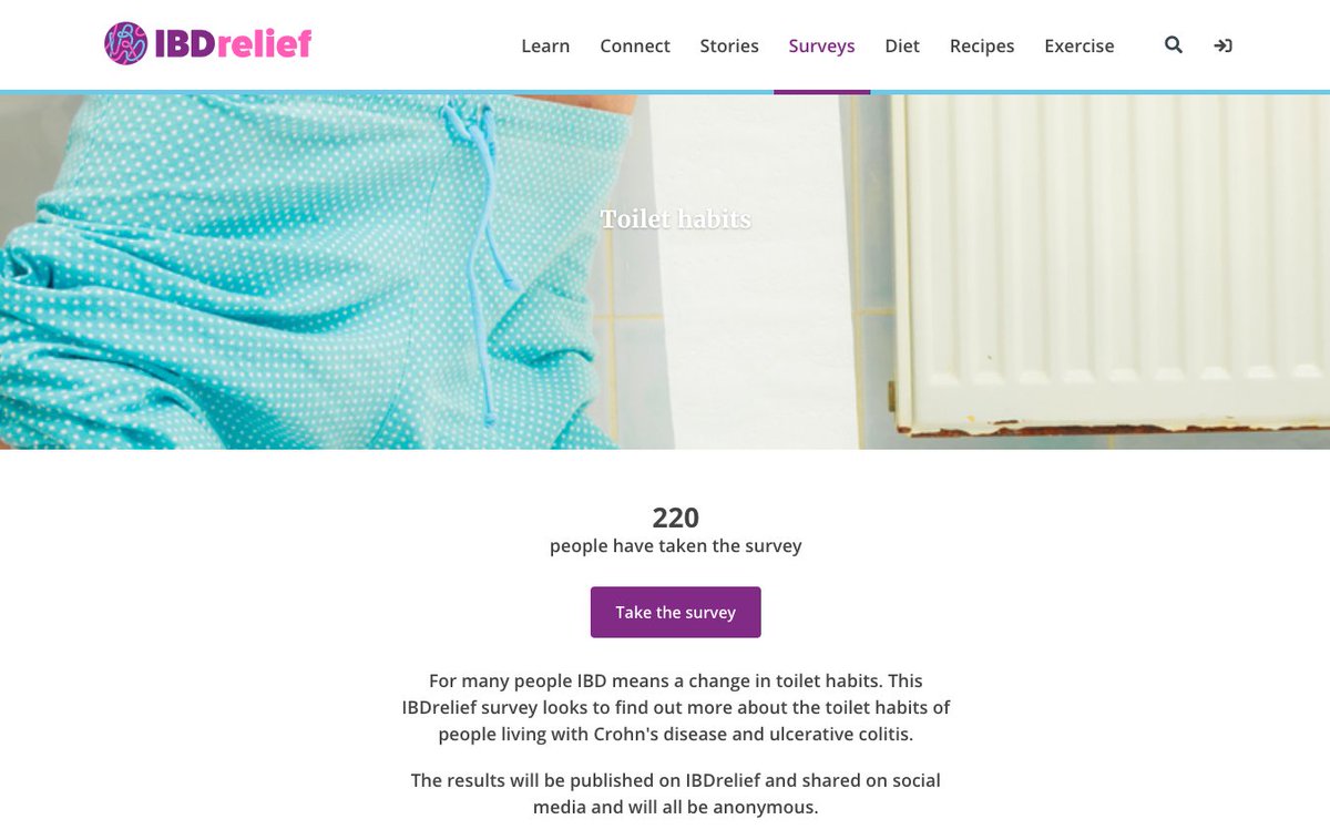Have you taken our survey about IBD toilet habits?

ibdrelief.com/surveys/toilet…

 #CrohnsDisease #UlcerativeColitis