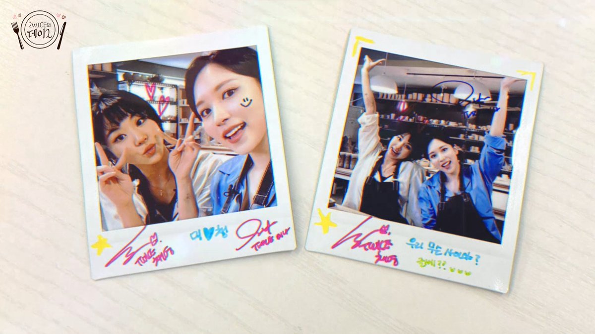 JYPETWICE's tweet photo. 2WICE's DATE Watching Event🍽

✌Capture MICHAENG's date video
✌Reply to this tweet using hashtag #미챙의데이2

🐧We'll send you MICHAENG-signed polaroid through lottery💕 (2 winners / No duplicates)

🐯Participation Period
07.12 15:00 ~ 07.15 23:59 (KST)

#TWICE #2WICEsDATE https://t.co/QMhScjcYXp