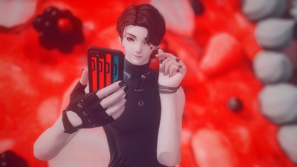 cinnamon__bunn's tweet photo. FFXIV mods are insane. I've made a k-pop band boi https://t.co/yE9VWgqeVg