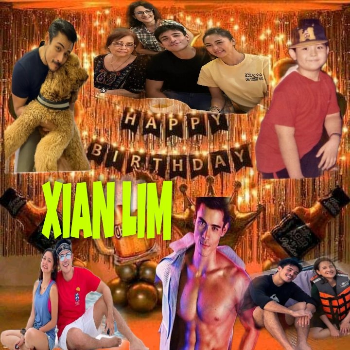 Happy Birthday kuya Xi...           Happy Birthday XIAN LIM 